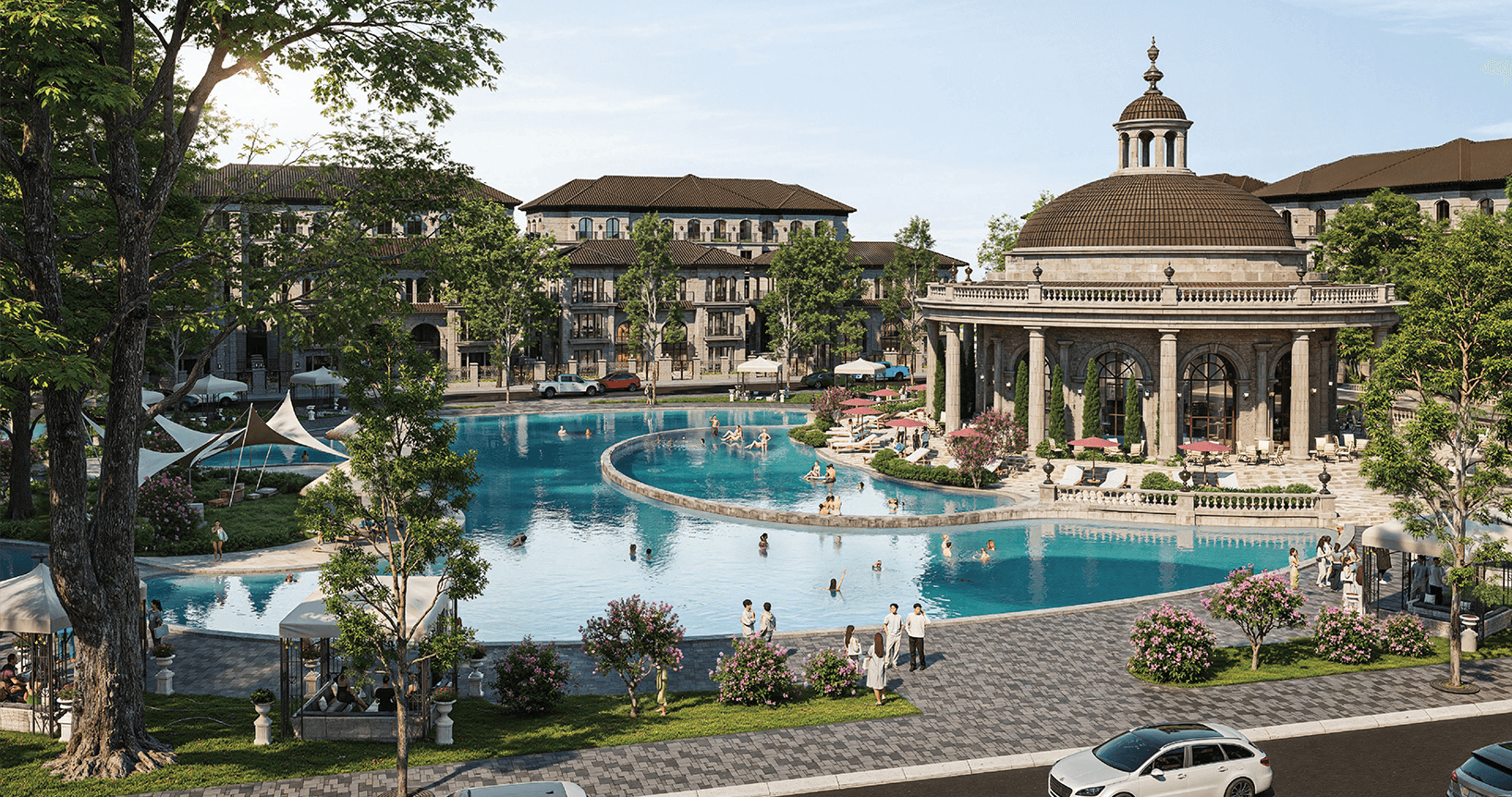 TỔ HỢP TIỆN ÍCH  GIẢI TRÍ HỒ NHÂN TẠO