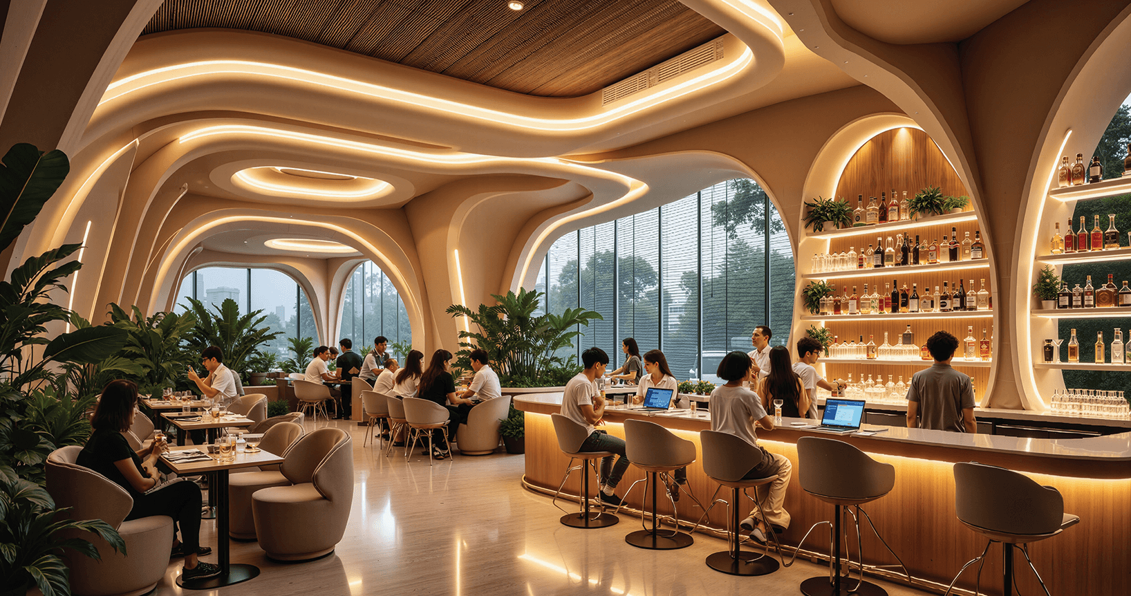 TỔ HỢP GIẢI TRÍ TRÊN TẦNG KHÔNG