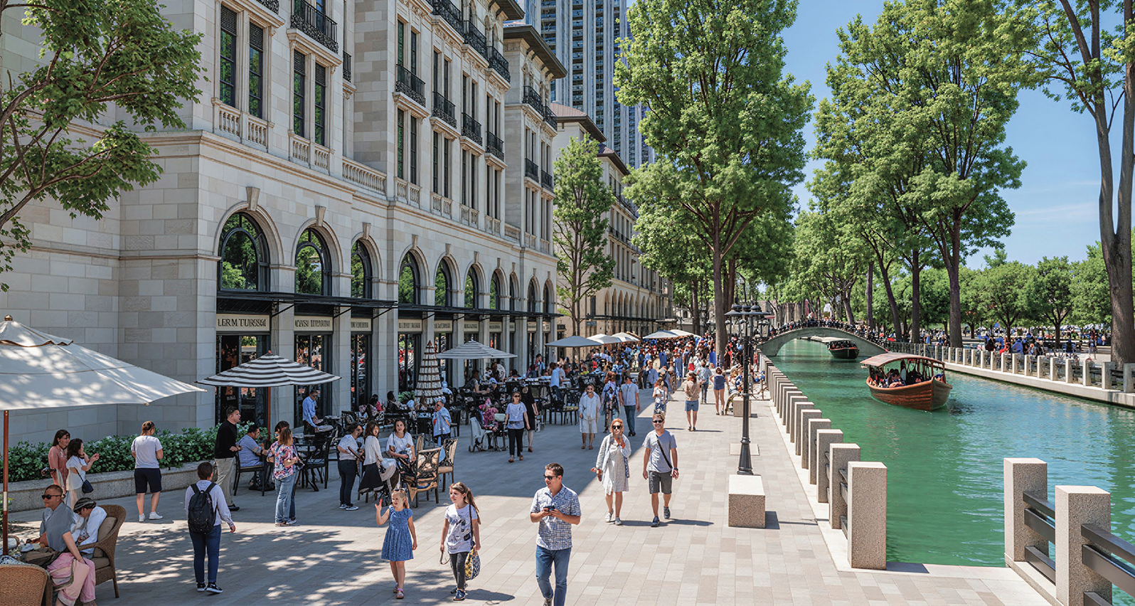 img PHỐ ĐI BỘ VEN SÔNG VỚI <br> CHUỖI SHOPHOUSE MUA SẮM & GIẢI TRÍ